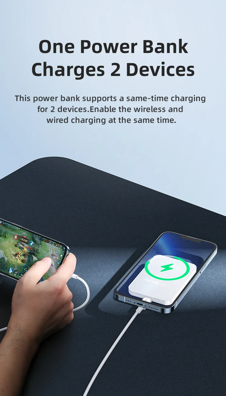 Remax Wireless Charging Magnetic Power Banks 10000Mah RPP-65 Pd 20W Qc ...