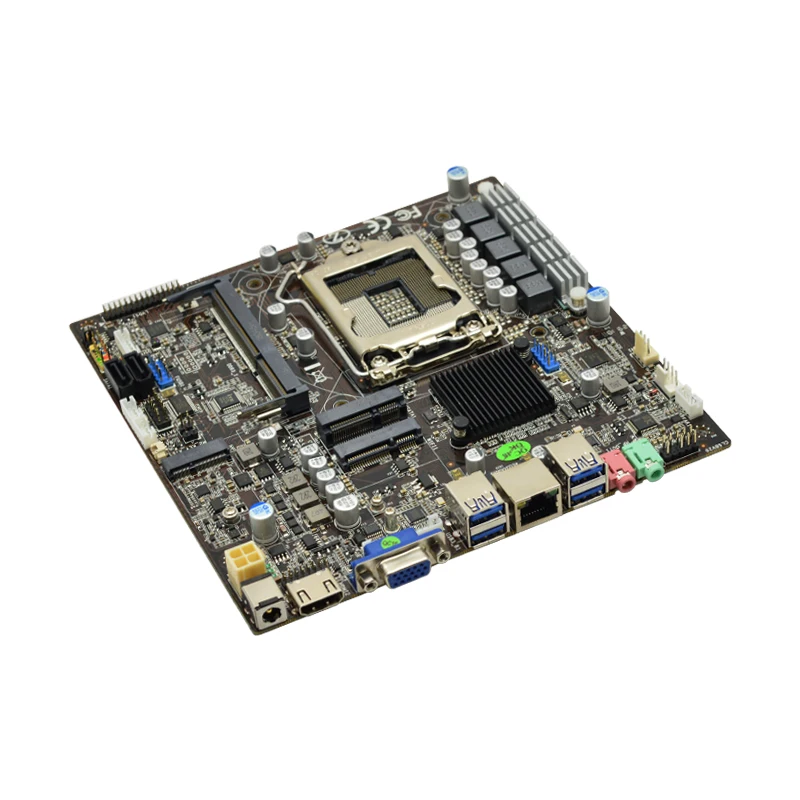 8th Generation Intel Core i7 Mini-ITX Motherboard, DDR3, SATA