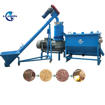Sawdust biomass Wood pellet making machine for sale low price, Capacity:  300Kg/H