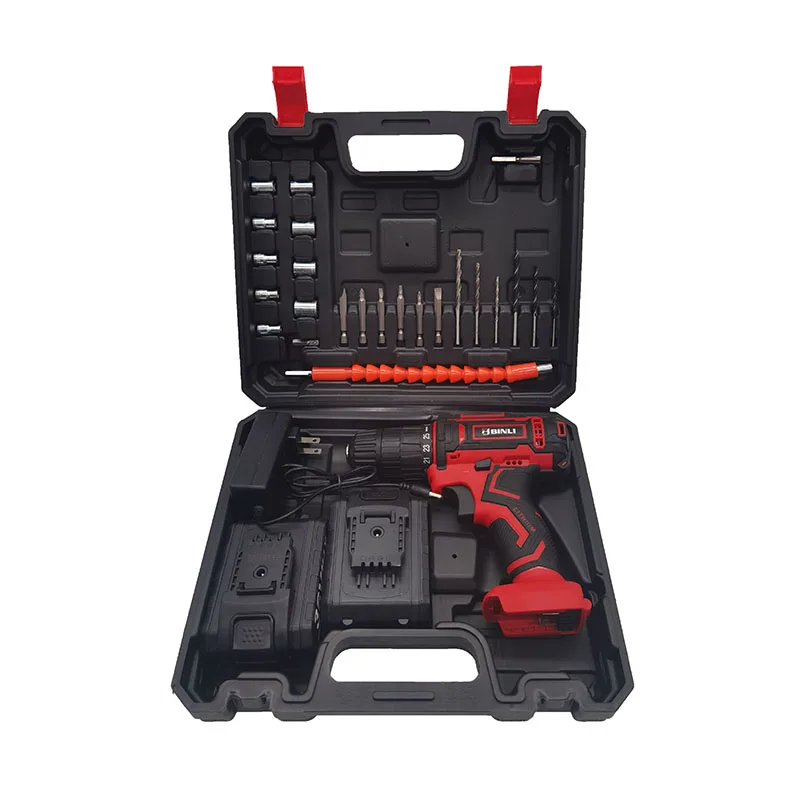 High Quality Heavy Duty Powered Speed Lithium Electric Impact Cordless Drill