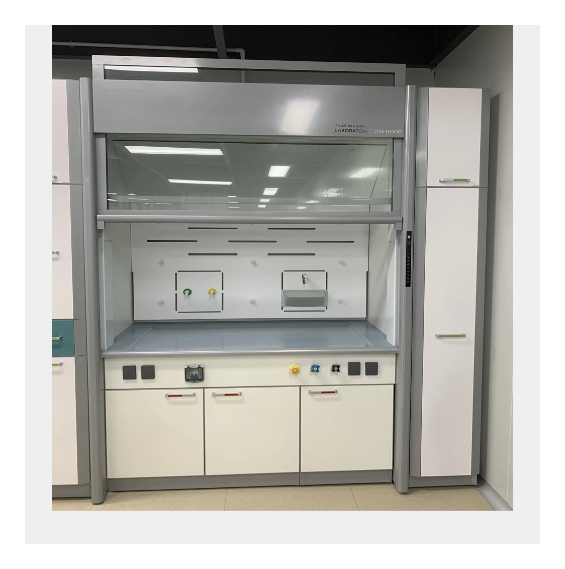 hot sale chemical laboratory full steel exhaust fume hood