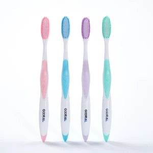 High Quality Customized Manual Toothbrush for Household Use Ultra Soft Bristle Biodegradable Disposable Wholesale Custom Logo