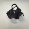 vestido de bikini negro
