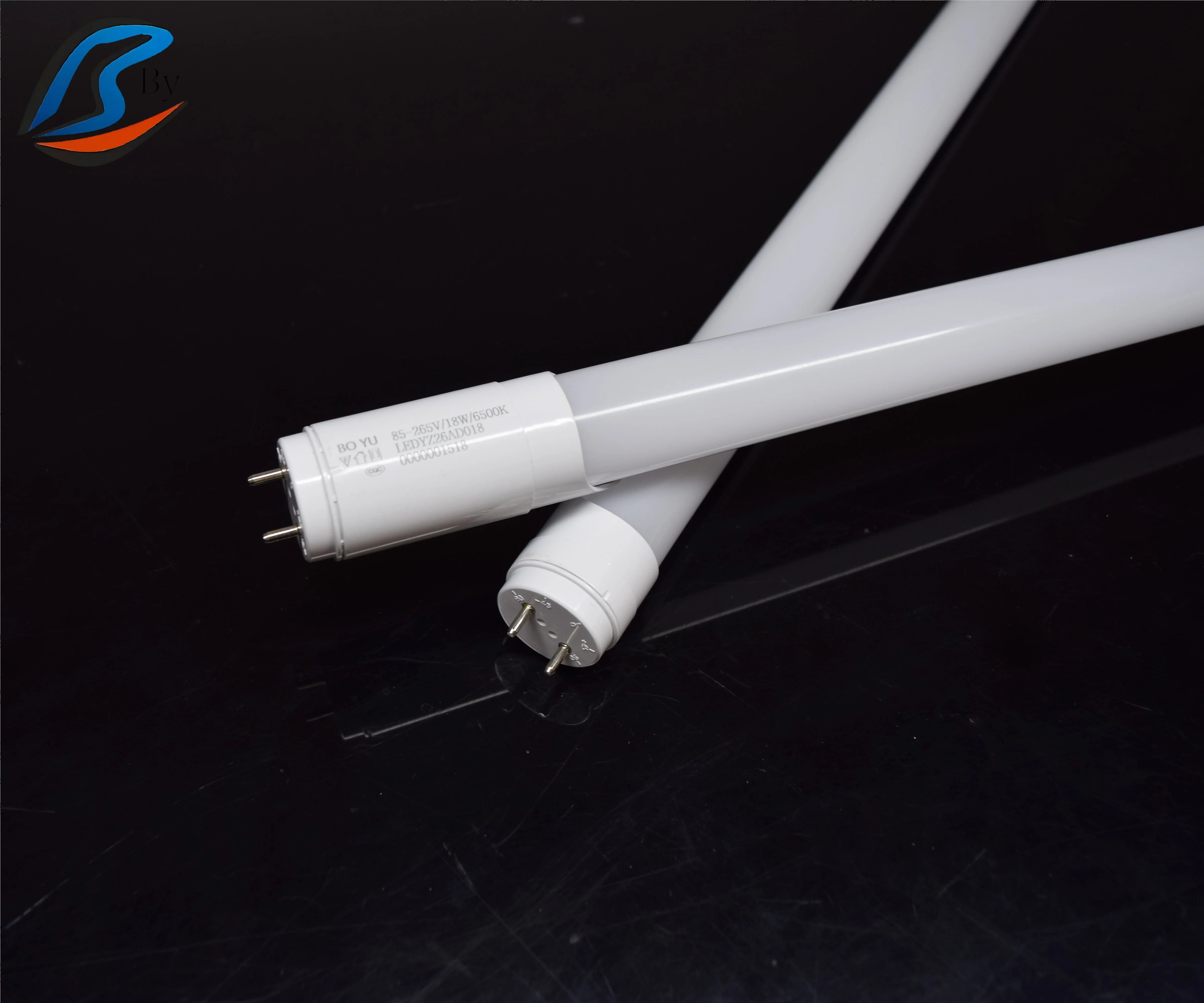 LED Tube Light T8 Round Linear Aluminum Plastic Lamp 18W  4FT Fluorescent Replace CE RoHS EMC, LTL-T8AP