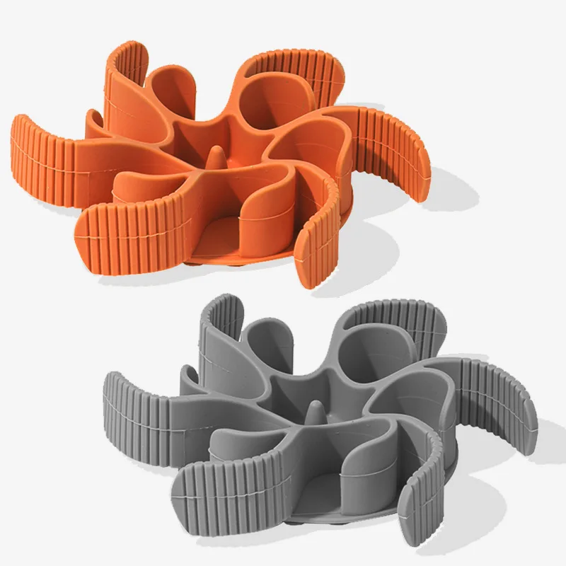 Eco-Friendly Silicone Spiral Cuttable Slow Feeder for Cats and Dogs Insert with Strong Suction Cups for Small Animals manufacture