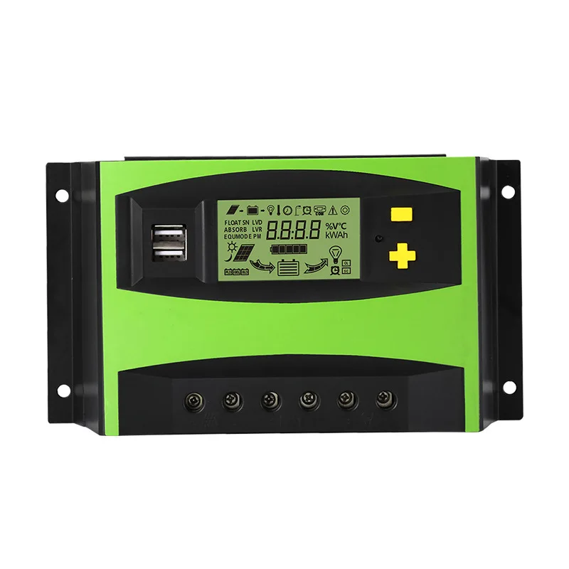 Lithium Battery Solar Charge Controller 12v 24v 48v 30a 40a 50a 60a Pwm Lighting Photovoltaic