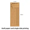 A Kraft paper, no holes
