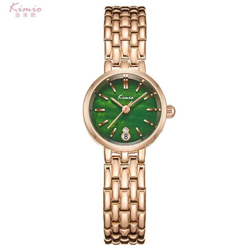 KIMIO K6486S Women's Quartz Watch - Unique Stainless Steel Strap
