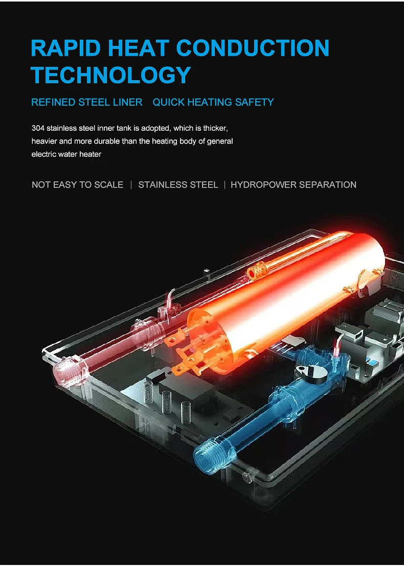 Instant Electric Water Heater For Shower Instant Hot Water Heater