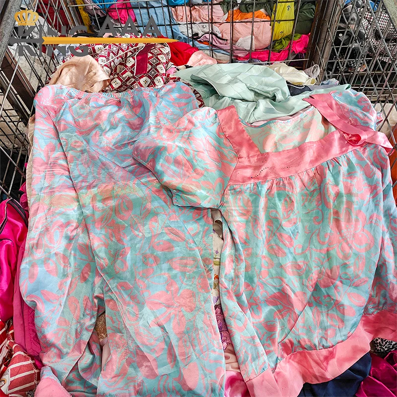 Women Pajama Silk Pajamas Women Used Clotheswarm Sleepwear Bales Second Hand Second Hand