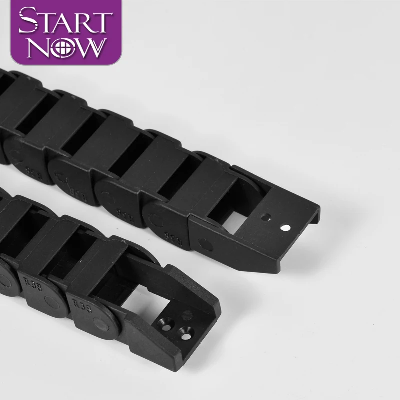 Startnow Bridge Drag Chain Cable Chains Towline with End Connectors for Laser Machine Parts 10x20 15X30 Wire Carrier 7x7 Plastic