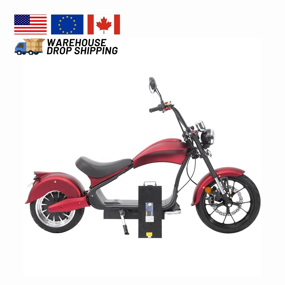 4000w Fast Speed Electric Citycoco Chopper Long Range Electric Scooters