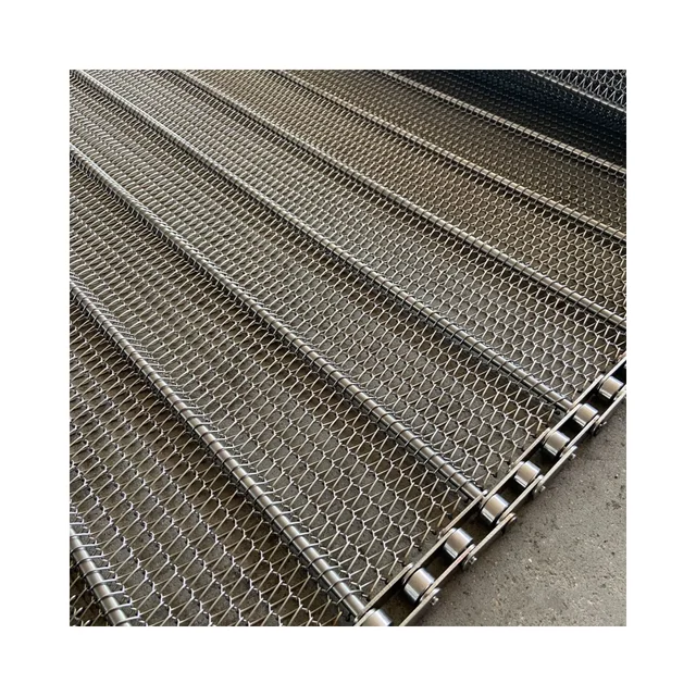 304/316 Stainless Steel Conveyor Belt for Various Specifications of Conveyors