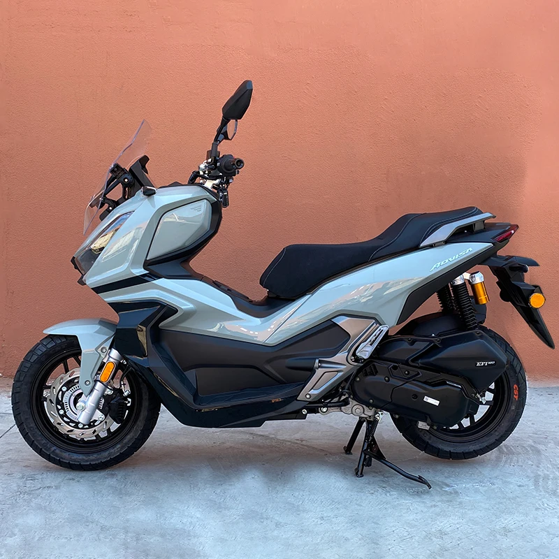 ADV 180CC Gas Scooter with EFI Configuration Water-Cooled 4 Stroke Engine Disc Brakes ABS-Wholesale Gasoline Motorcycles