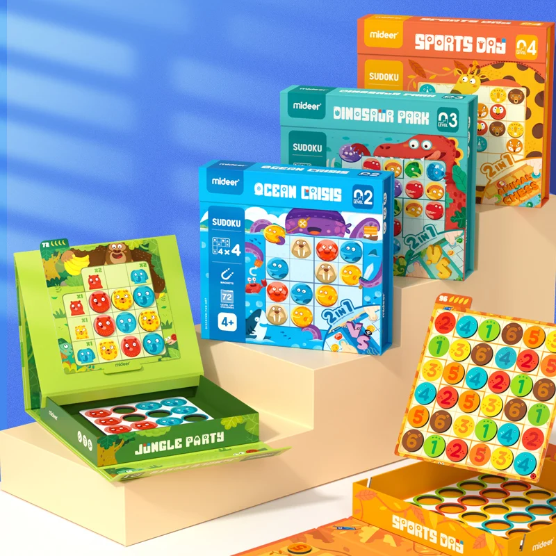Mideer MD2121 Educational Training Develop  2 in 1 Sudoku Board Game