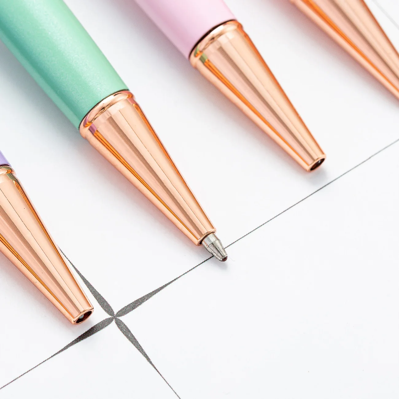 P5027 Custom Ballpoint Pen 1.0mm DIY Dry Flower Wholesome Aluminum Promotion Advertising Office Gift Ballpoint Pen Custom