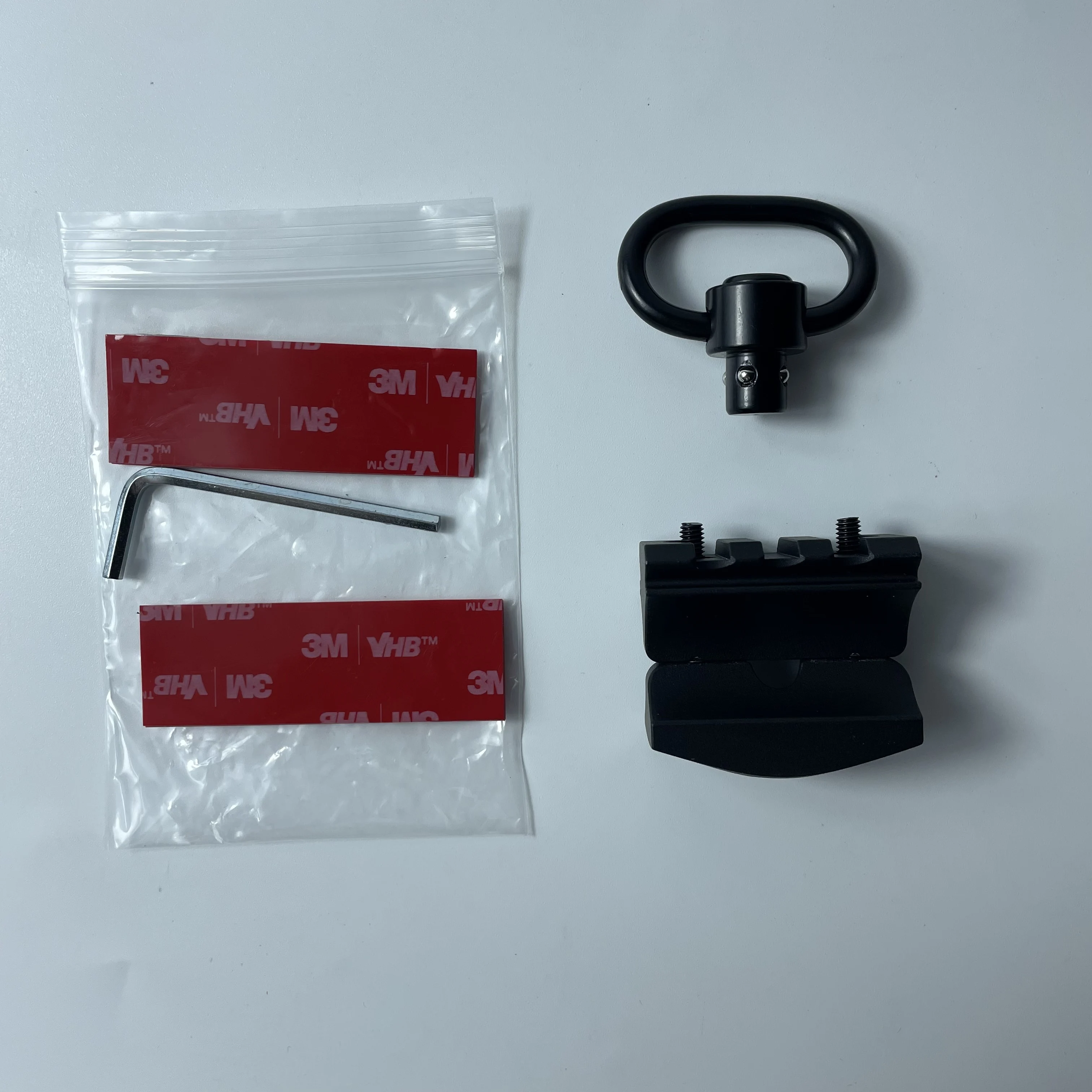 Outdoor Hunting Quick Release Sling Swivel Mount with Aluminium Alloy Flashlight Light Mount