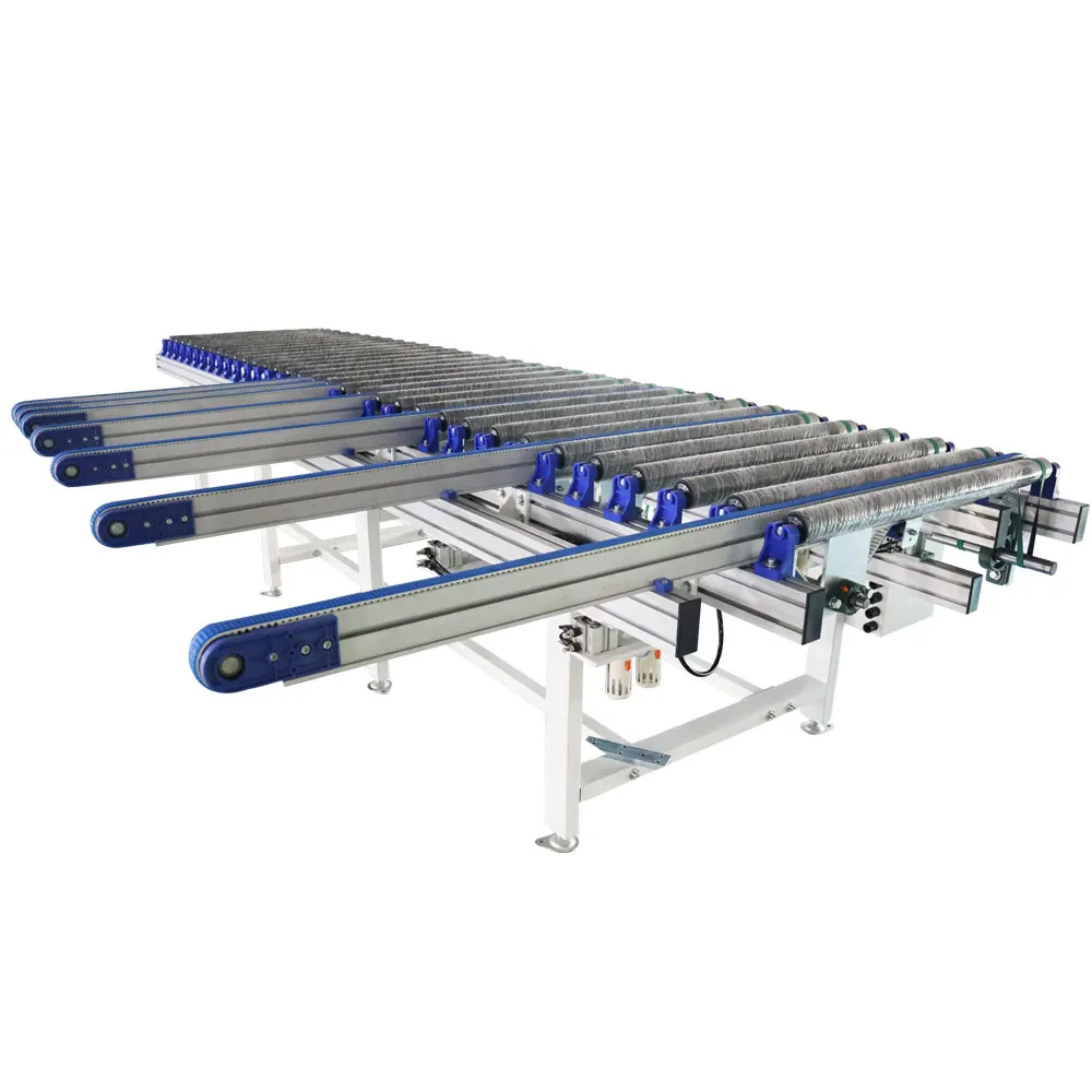 Hongrui Cnc Side Drilling Pallet Roller Conveyors