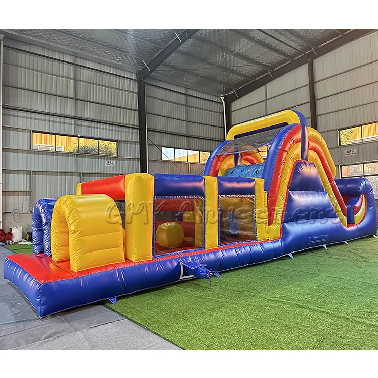 Commercial inflatable bounce house obstacle course for sale