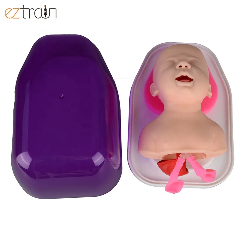 Infant Airway Management Intubation Manikin Silicone PVC Materials for Endotracheal Intubation Training Course PH03-184 1000g