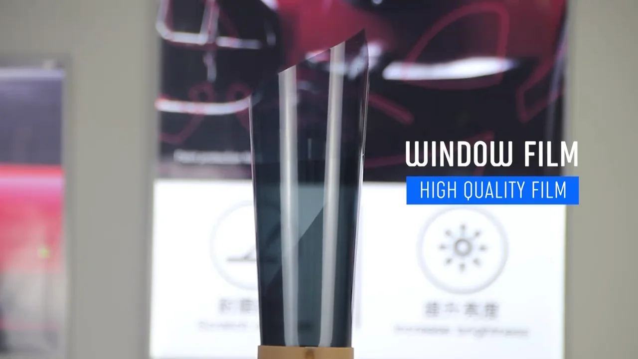 Tinted Glass Windows Nano Ceramic Tint Film 100 Factory Price Hd Heat