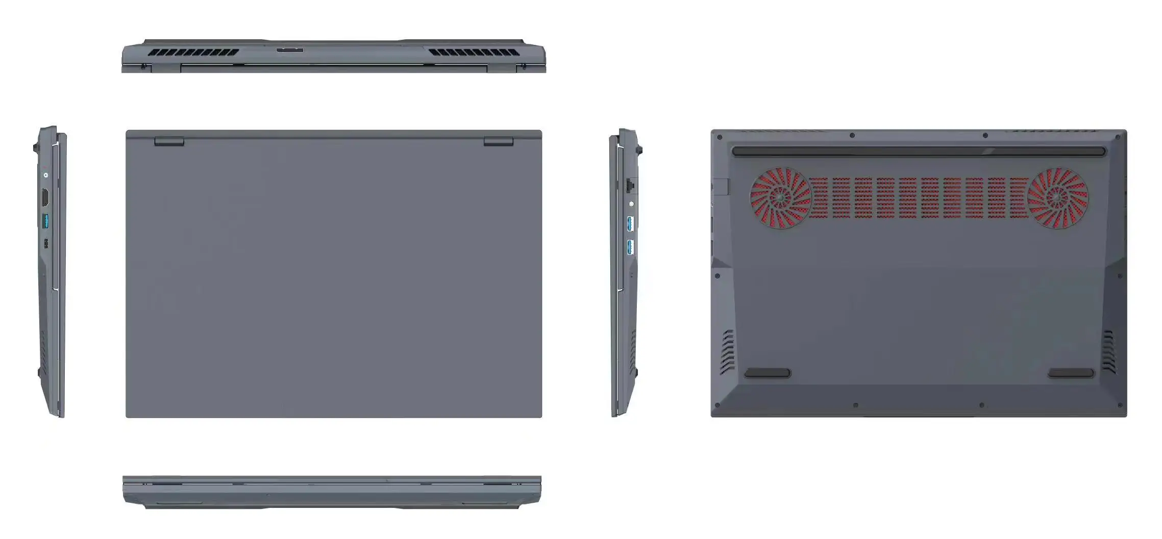 Oem 16inch +14inch Touch Screen Computer Laptop 1920*1200 I7 Cpu