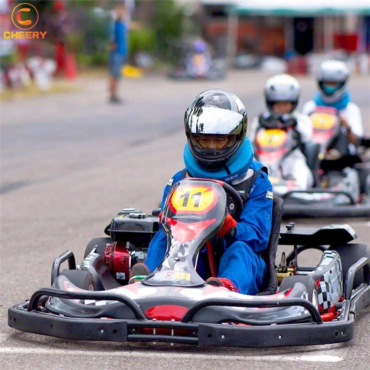 Cheery Amusement Playground 4 Stroke Racing Go Karting Car Gas Powered Adults Go Karts