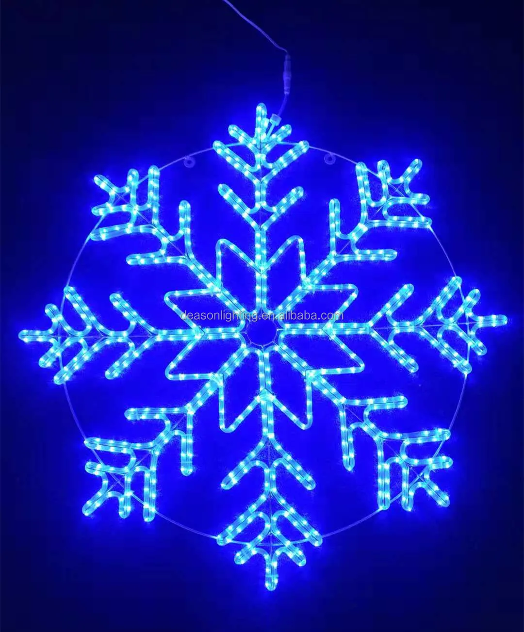 Large Snowflake Light Giant Snowflake Lights - Durable, Bright, and Customizable
