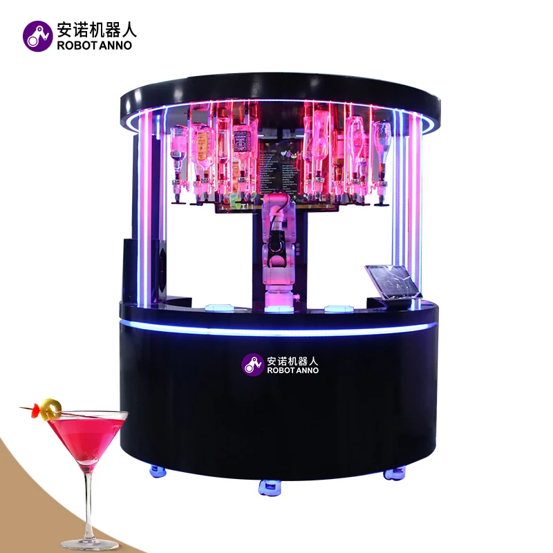 Smart Automatic Bartender Cocktail Machine - 6 Axis Robotic Bar for ...
