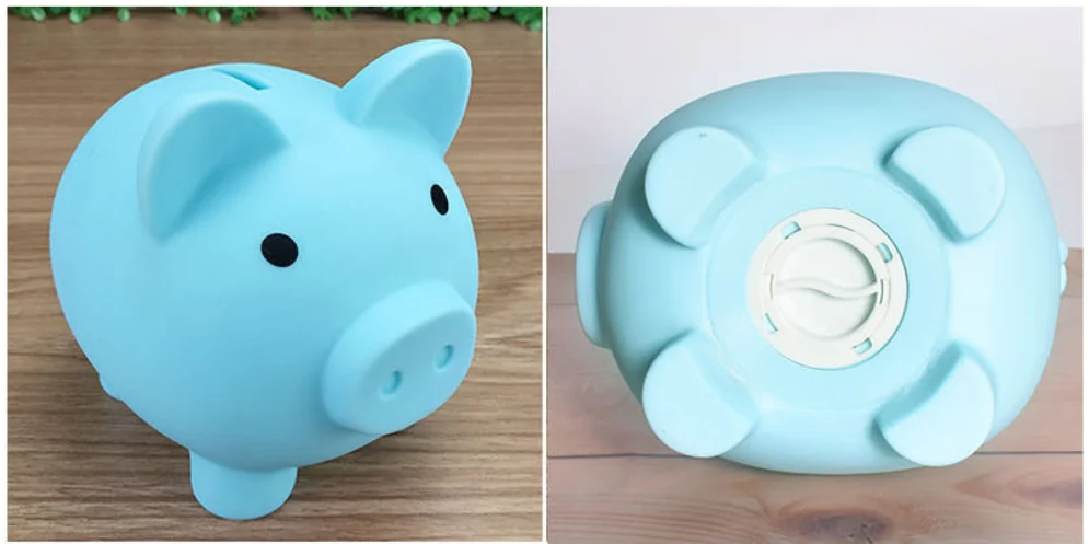 Piggy Banks for Kids Money Saving Box Pig Shape Coin Bank Gifts for Children