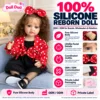 Red Polka Dot Bow Girl
