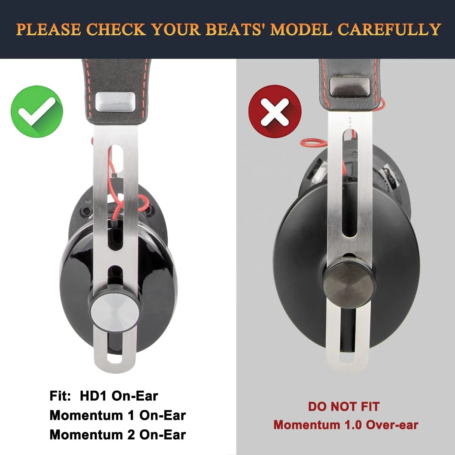 On Ear Pads Sennheiser Momentum Hd1 Ear Pads Foam Cushions For