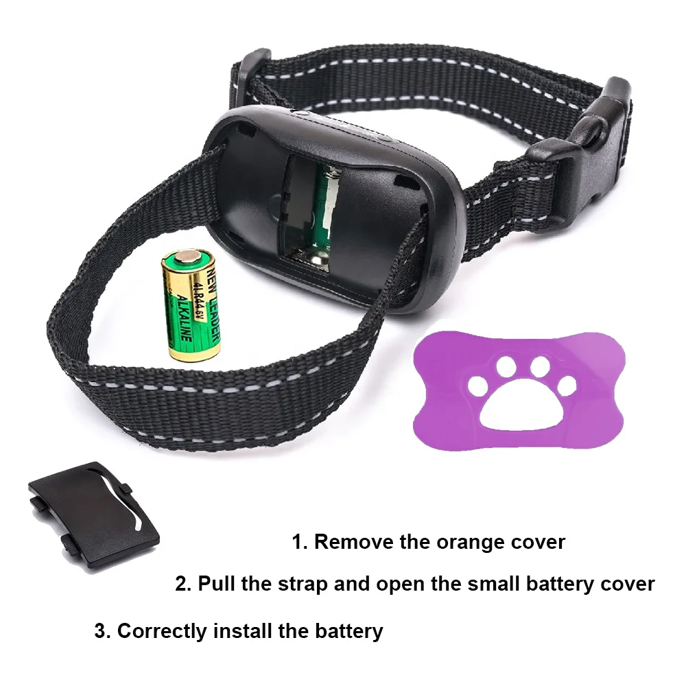 Heavy Duty Водонепроницаемый Электронный лай Стоп Устройства Анти воротник для малых и средних большой товары