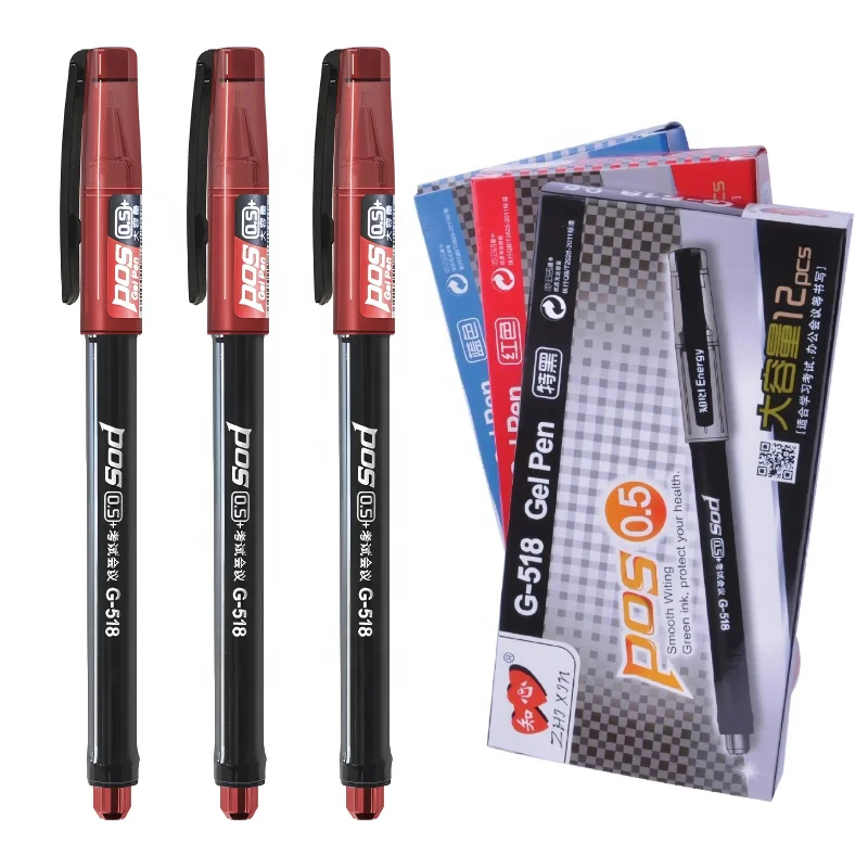 ZHIXIN Gel Ink Pen 0.5mm - Perfect for Office & School