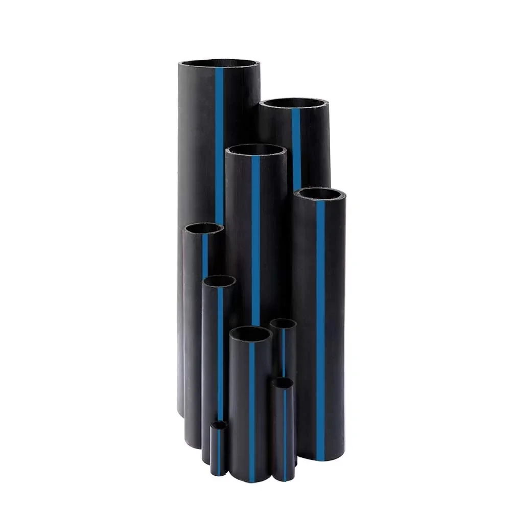 HDPE 1.5 Inch Black Plastic Water Pipe Roll 100m 200m and 300m HDPE Roll Pipe for Water Supply