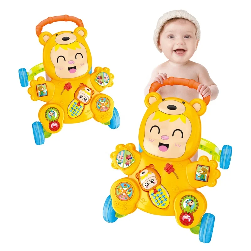 Dibao Ours Multifonctionnel Trotteur Musical Bebe Marcheur D Apprentissage Pour Bebe Buy Trotteur Musical Bebe Avec Prix Pas Cher Bebe Apprenant La Voiture De Poussee De Marcheur Voiture Multifonctionnelle D Enfant En Bas Age