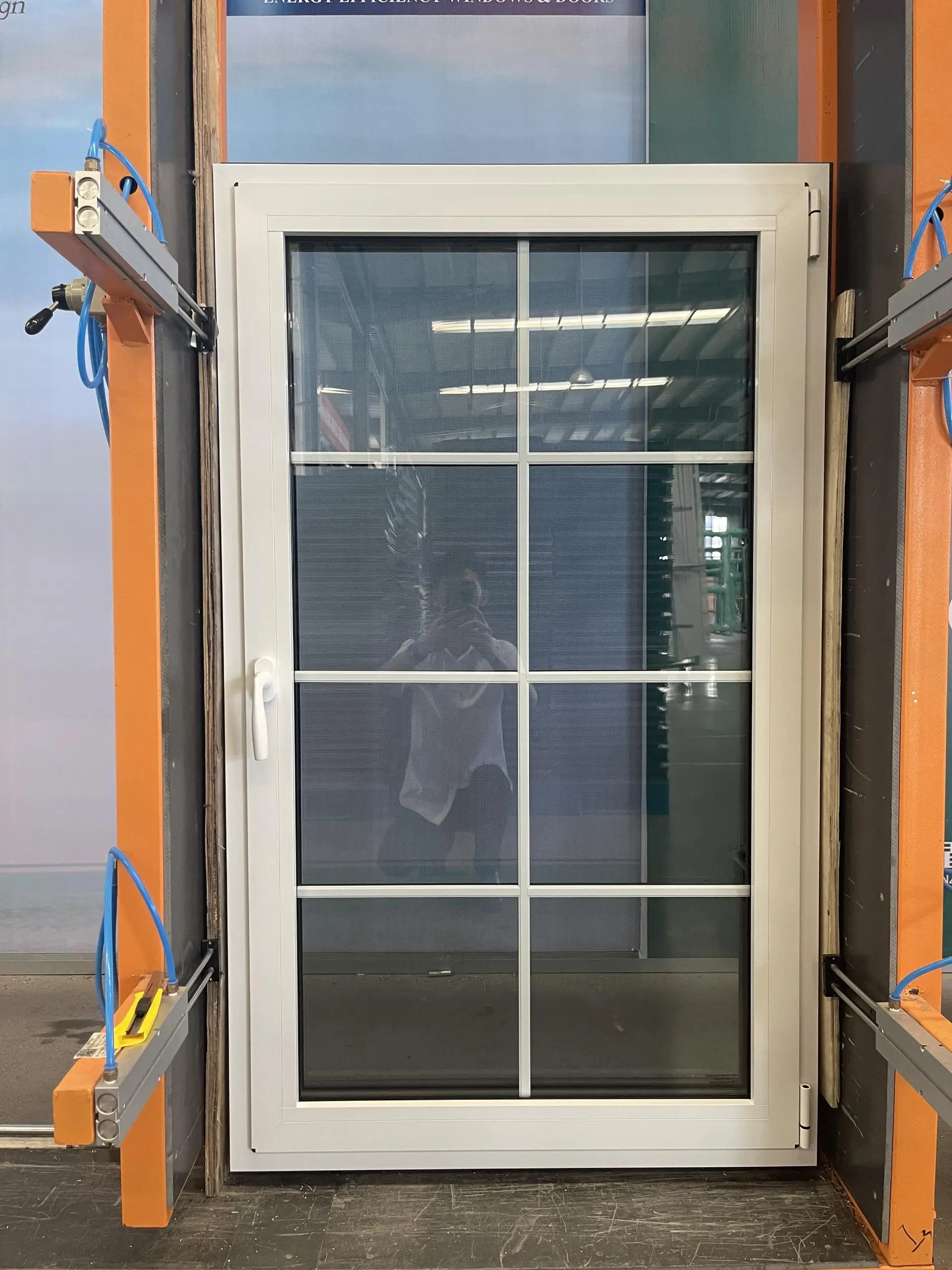 Minglei UK standard CE passive swing windows tilt turn window factory