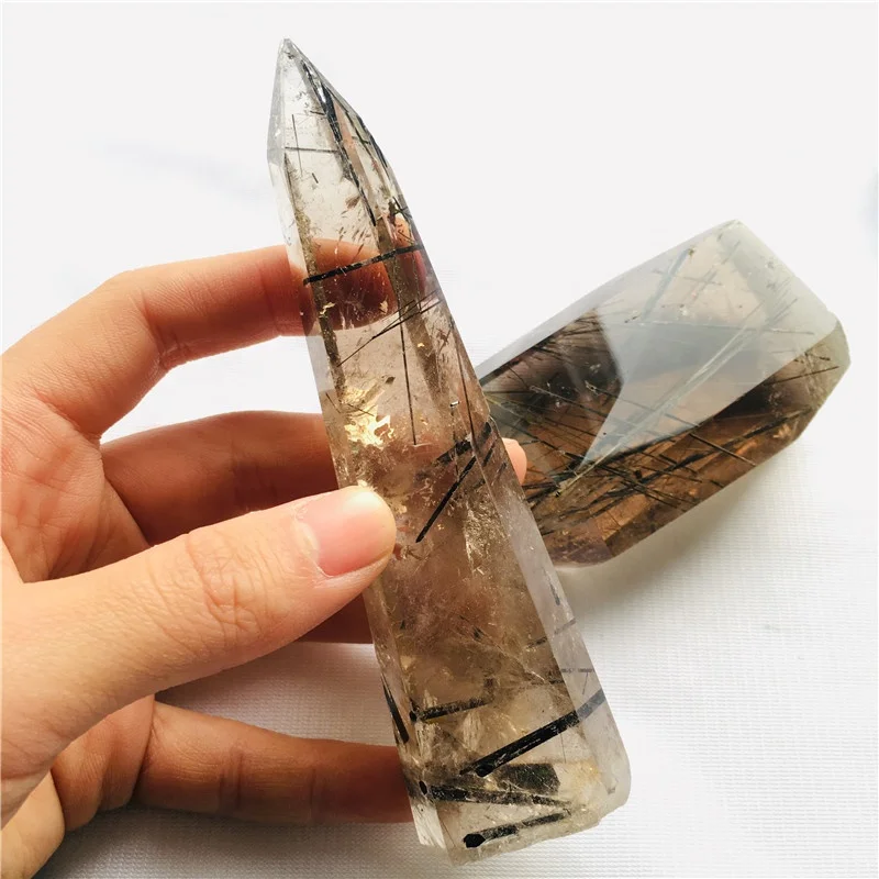 High Quality Rough Rock Smoky Black 