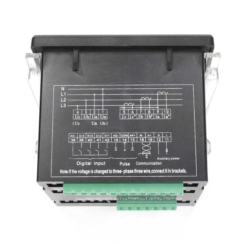 Измерительный размерной сетке программируемые энергии трехфазный multifaunction цифровой измеритель