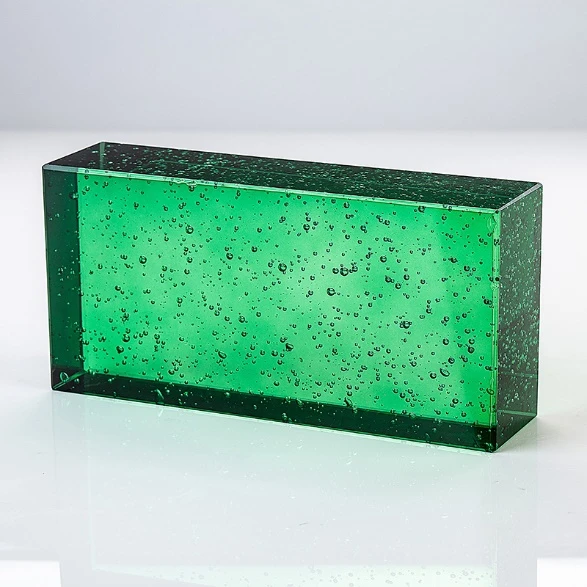 Crystal Solid Glass Block for Building Glass