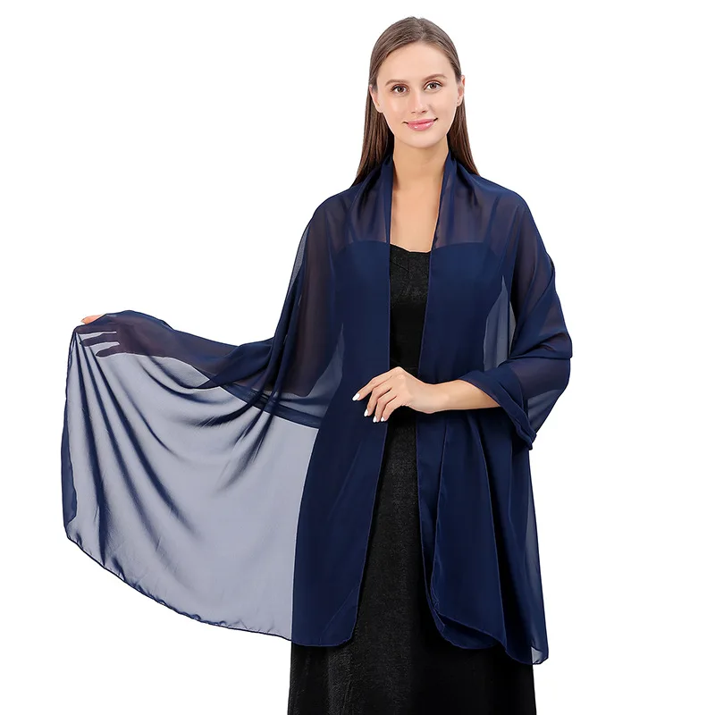 Soft Chiffon Scarfs Shawls and Wraps for Evening Dresses Wedding 72 X  18Inch Shawl Wraps Bridal Scarves for Women| Alibaba.com