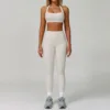 Cross Bra + Leggings (White)