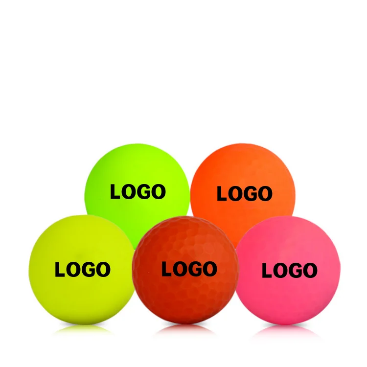 Colorful Custom Logo Golf Ball Urethane Matte Durable Golf Balls Buy