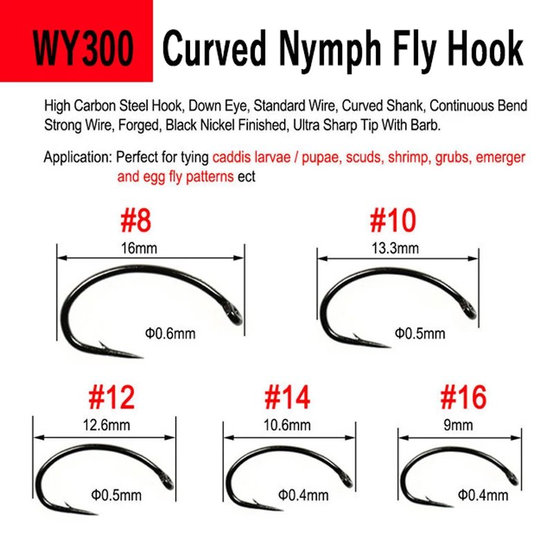 Bulk High Carbon Steel Fly Fishing