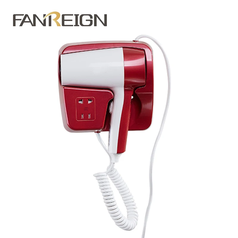 Fanreigh DB-2115 отель профессиональное оборудование Электрический настенный фен для волос с гнездом
