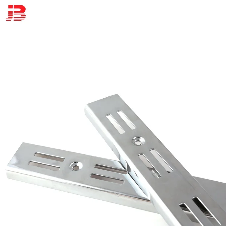 Jinbin Metal Double Slotted Channel / Supermarket/ Clothes Shops/Stores AA Column