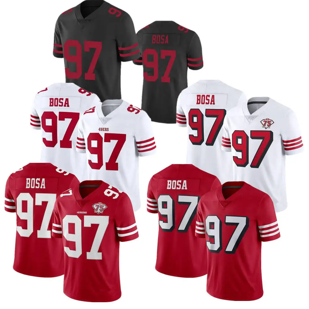 San Francisco 49ers Nick Bosa 97 2022-23 Vapor Limited White