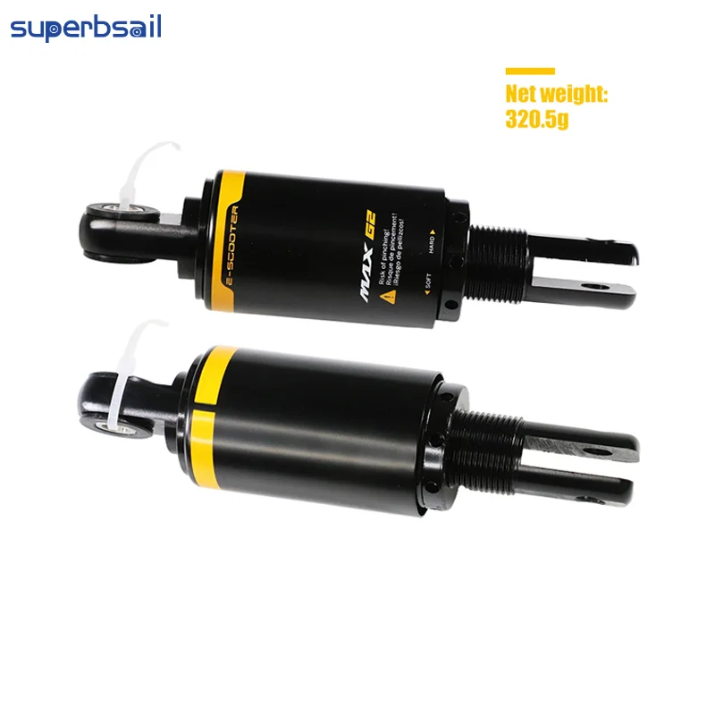 Ridefixing Original Rear Shock Absorber Pour Ninebot Max G2 Scooter électrique KickScooter Suspension aérienne de choc Pièces de vélo