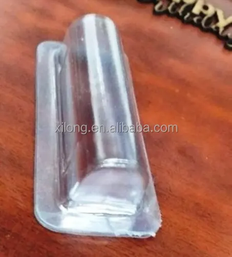 Пластиковый прозрачный бальзам для губ блистерный лоток ПЭТ ПВХ ПП пластиковый блистер раскладушка клейкая задняя