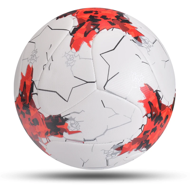 Promotional Official Size 5 Custom Printing logo Football Pvc Pu Tpu Sports Soccer Ball for Adult and Children